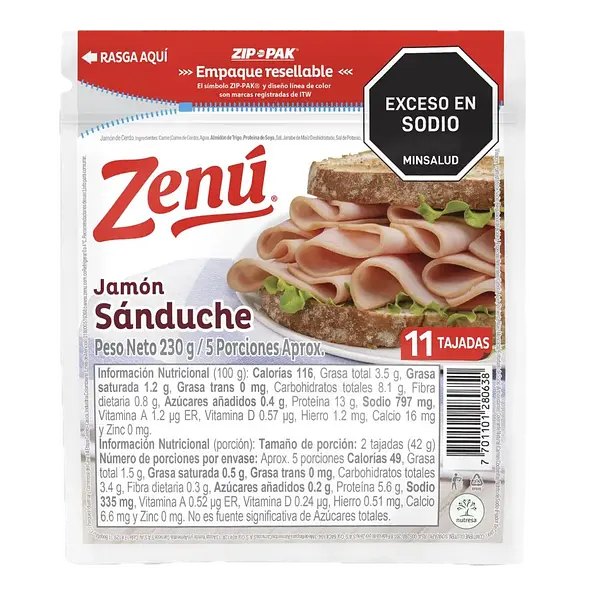 Jamon Sandwich Zenu