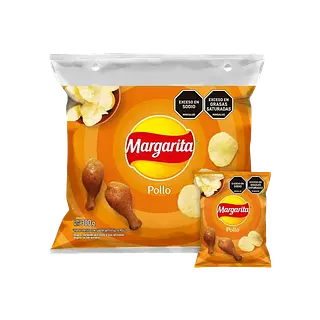 Papa Margarita Pollo Display