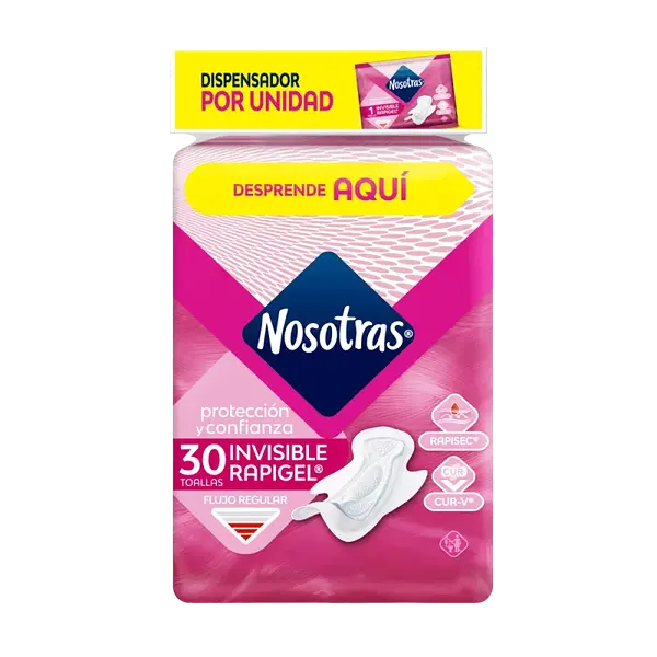 Toalla Invisible Rapigel Nosotras