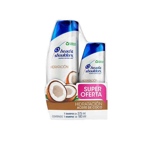 Shampoo + Acondicionador Hidratacion Coco H&S
