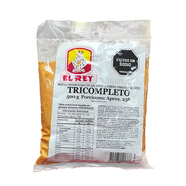 Tricompleto El Rey