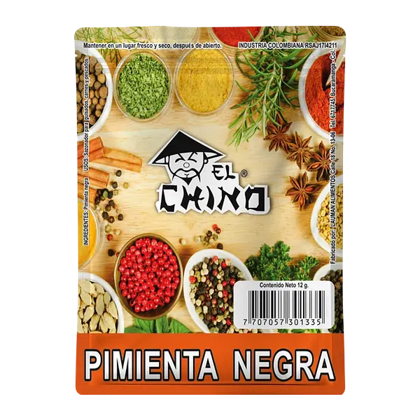 Pimienta Negra El Chino