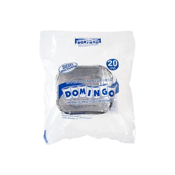 Molde Lasagna Mini Domingo