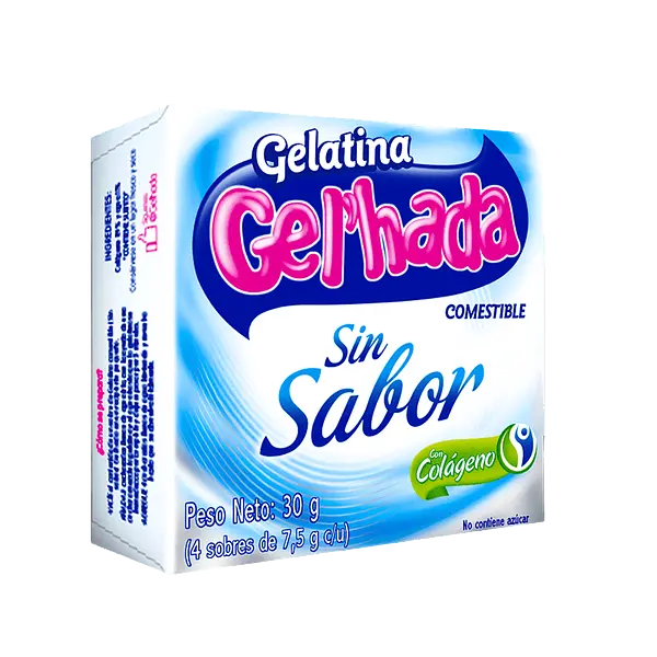 Gelatina Sin Sabor Gelhada