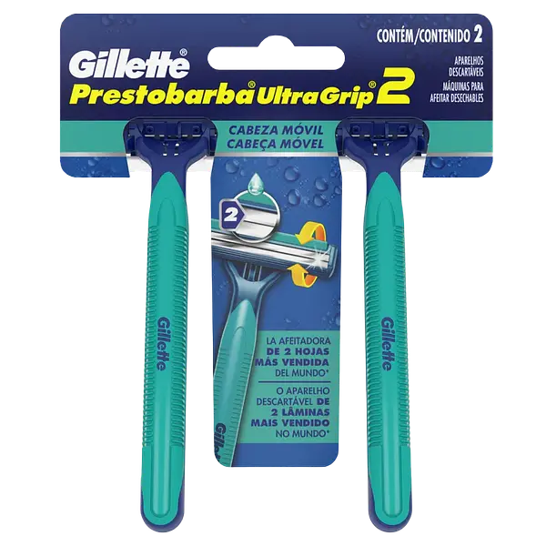 PrestoBarba Ultragrip(2H) Verde Gillette