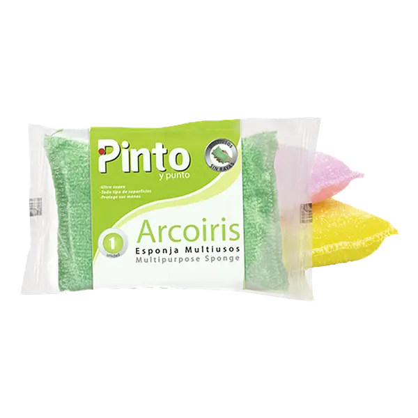 Esponja Multiusos Arcoiris Pinto