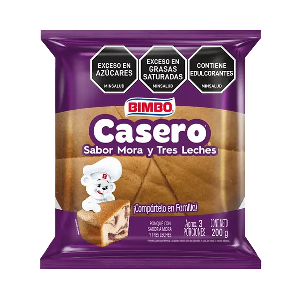 Ponque Casero De Mora Bimbo