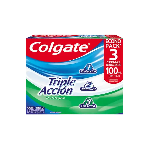Crema TripleAccion Ecopack Colgate