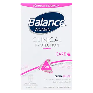 Desodorante Clinical Women Crema Balance