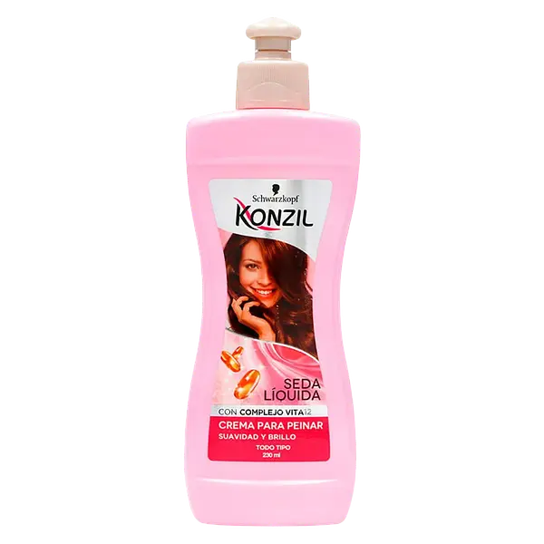 Crema Peinar Seda Rosada Konzil 