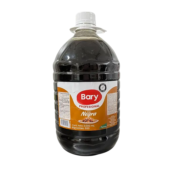 Salsa Negra Galon Bary