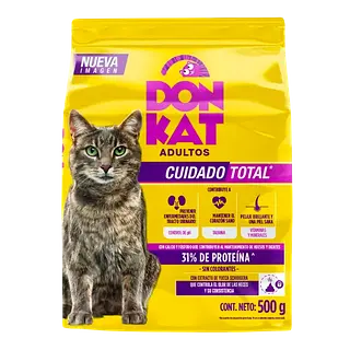 Alimento Para Gatos Adultos (Amarillo) Donkat