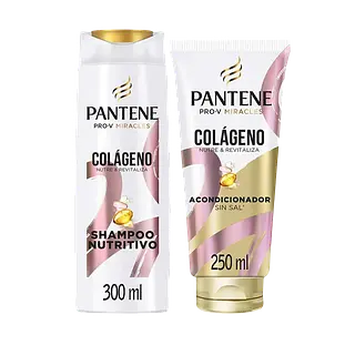 Shampoo + Acondicionador Colageno Pantene 