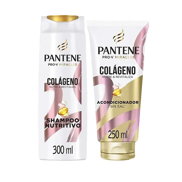 Shampoo + Acondicionador Colageno Pantene 