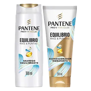 Shampoo + Acondicionador Equilibrio Pantene 