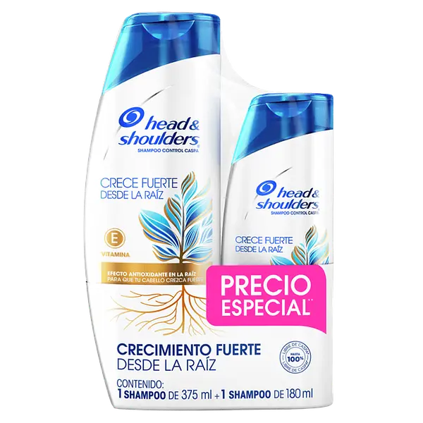 Shampoo + Acondicionador Crece Fuerte H&S