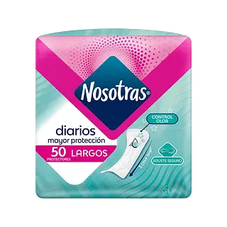 Protectores Diarios LargosTela Nosotras 