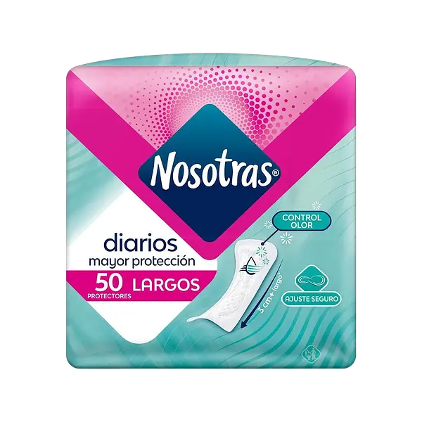 Protectores Diarios LargosTela Nosotras 