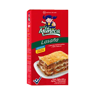 Pasta Para Lasagna La Muñeca