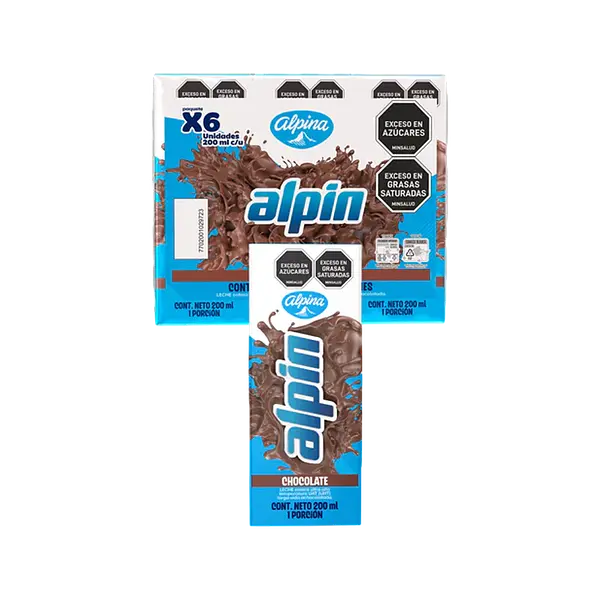 Bebida Alpin Chocolate Tetrapack