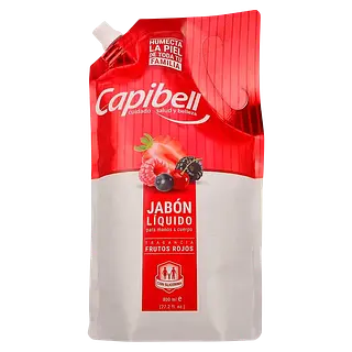 Jabon Liquido Frutos Rojos Capibell