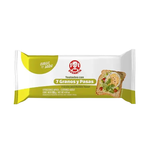 Tostadas 7 Granos Susanita