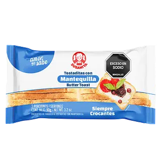 Tostadas De Mantequilla Susanita