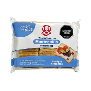 Tostadas Mantequilla Susanita