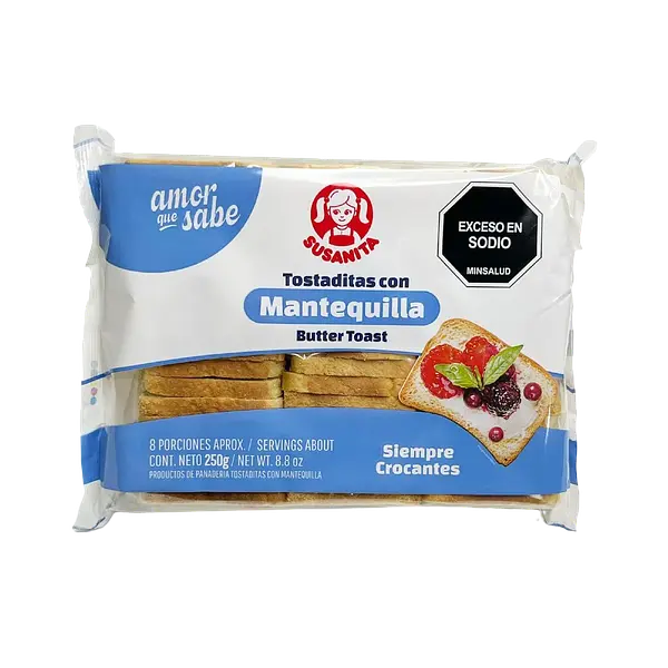 Tostadas Mantequilla Susanita