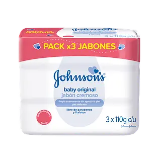 Jabon De Baño Baby cremoso Johnsons