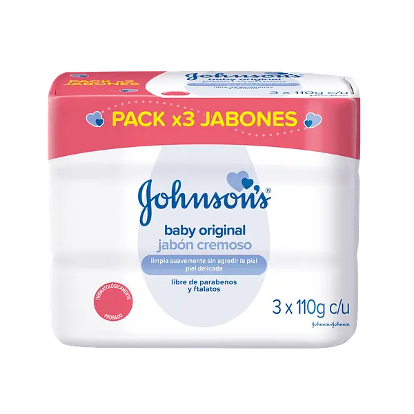Jabon De Baño Baby cremoso Johnsons