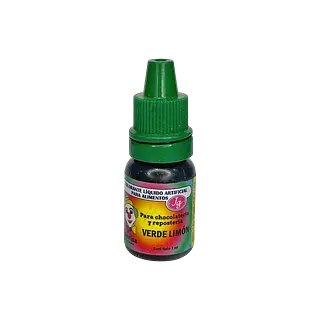 Color Liquido Verde Gotero