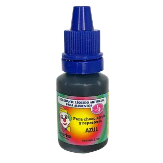 Color Liquido Azul Gotero