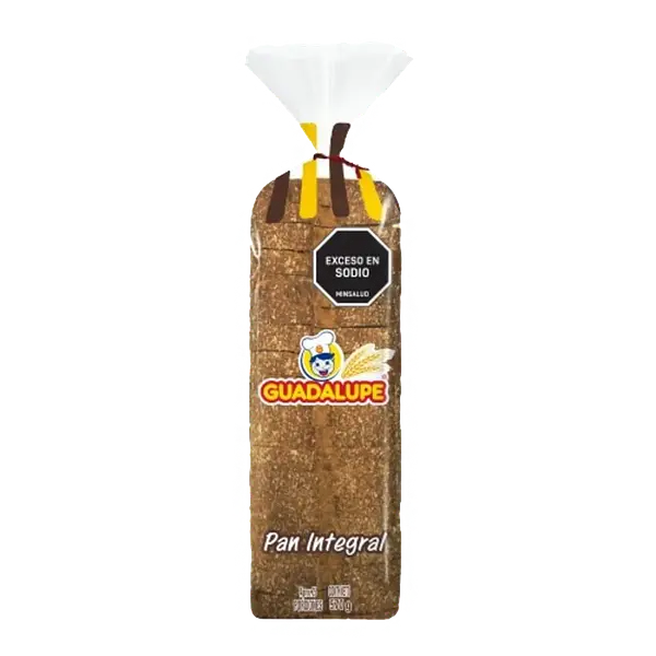 Pan Tajado Integral Guadalupe