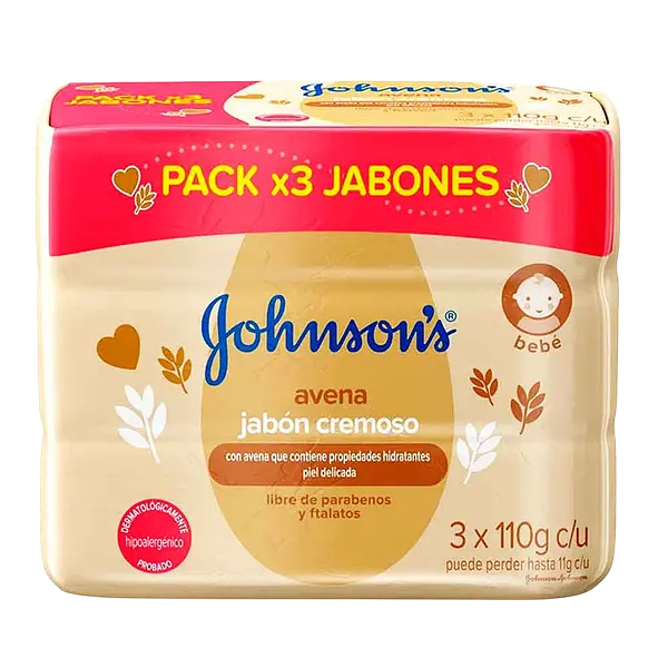 Jabon Johnsons Baby Avena