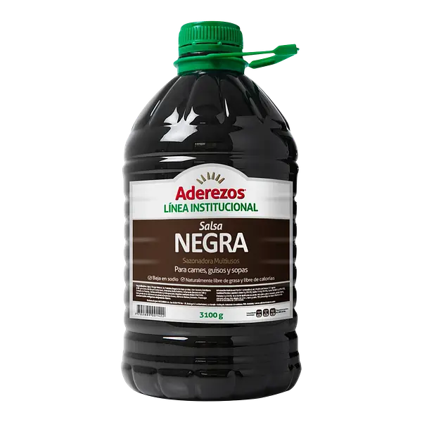 Salsa Negra Galon Aderezos