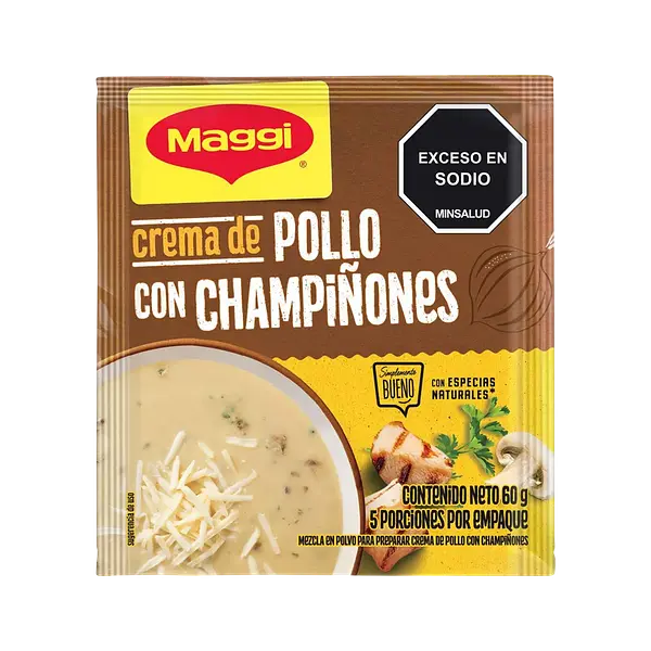 Base Para Crema De Pollo/Champiñon En Sobre Maggi
