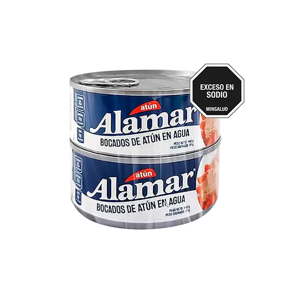 Atun Bocados Agua Alamar