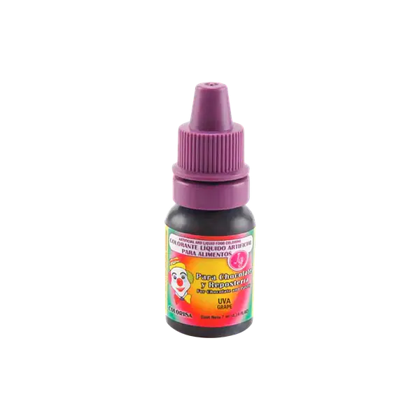 Color Liquido Uva Gotero