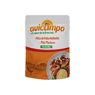 Alitas De Pollo Miel Mostaza Avicampo