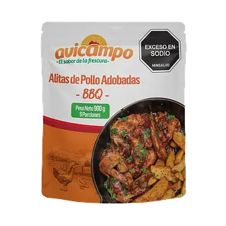 Alitas De Pollo Bbq  Avicampo