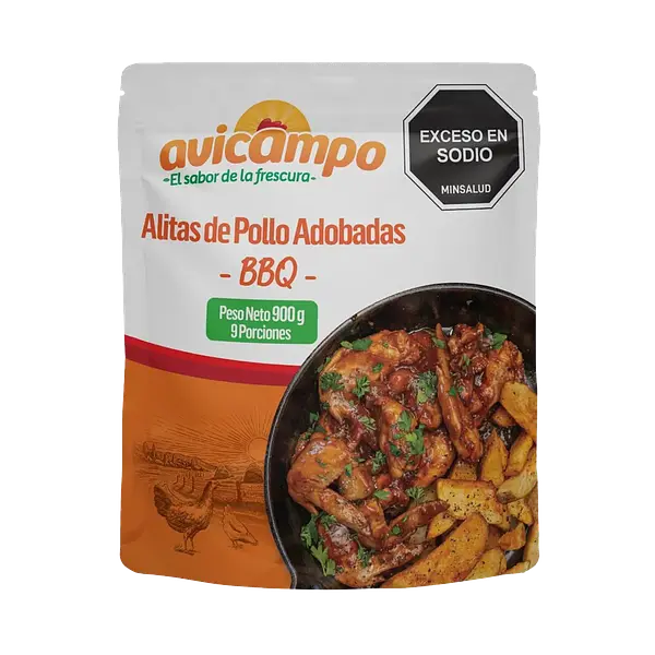 Alitas De Pollo Bbq  Avicampo