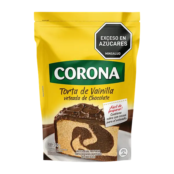 Mezcla Torta De Vainilla Corona