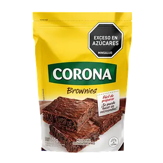 Mezcla Para Brownies Corona