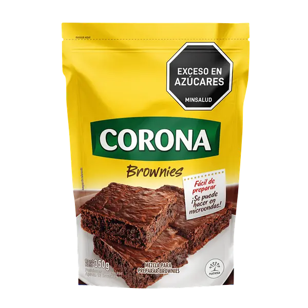 Mezcla Para Brownies Corona