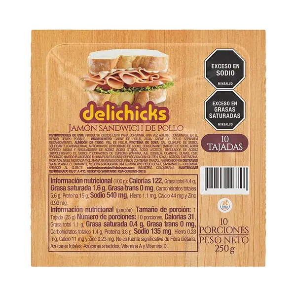 Jamon Sandwich Delichicks