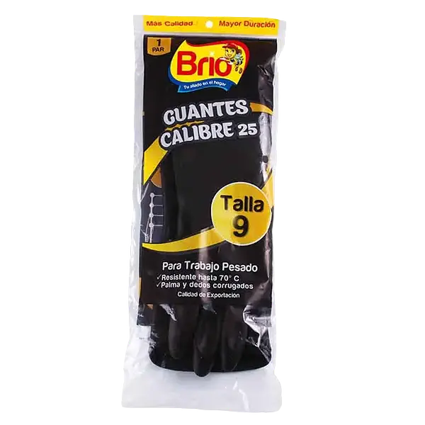 Guantes Latex T-9 Calibre25