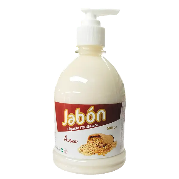 Jabon Liquido Avena (Valvula) Fortex