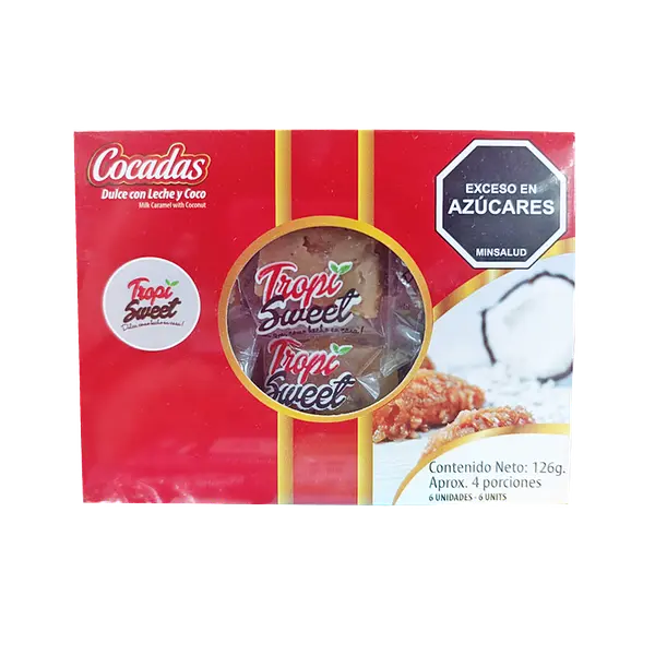 Cocadas Caja Tropisweet 