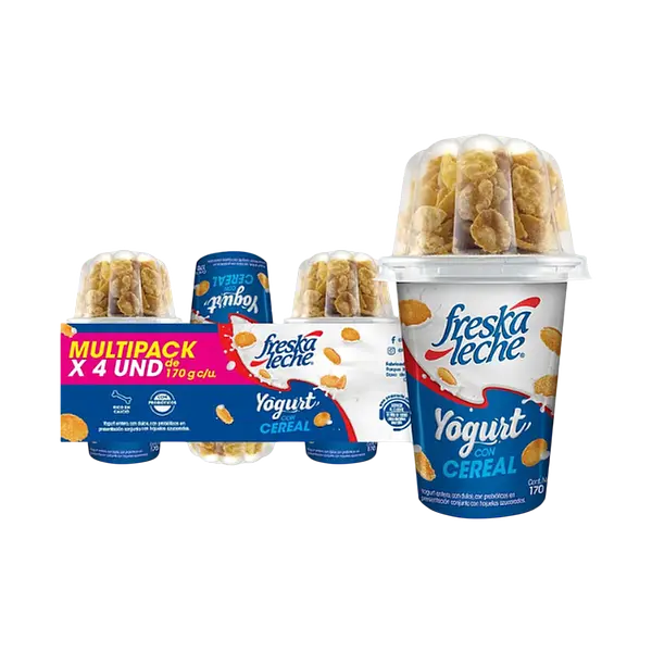 Yogurt + Cereal Freskaleche